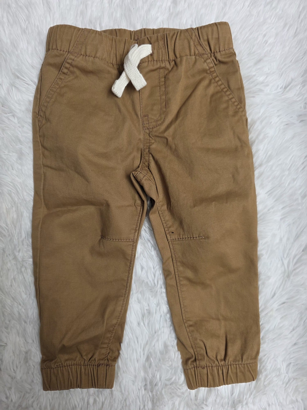 Cat & Jack Tan Drawstring Jogger Pants